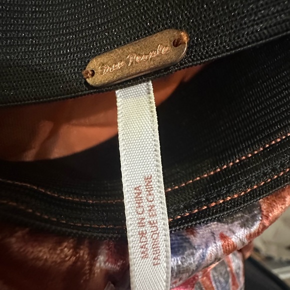 NWOT Free people Size S- Poets Velvet Sarong Skirt rust - Picture 5 of 7